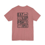 Fishing Enthusiast Unisex Jersey Short Sleeve Tee