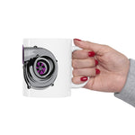 Twin Turbo Ceramic Coffee Mug 11oz