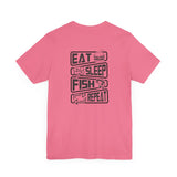 Fishing Enthusiast Unisex Jersey Short Sleeve Tee