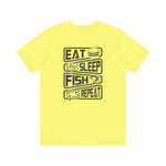 Fishing Enthusiast Unisex Jersey Short Sleeve Tee