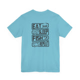 Fishing Enthusiast Unisex Jersey Short Sleeve Tee