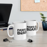 Paws on Board! Ceramic Coffee Mug 11oz