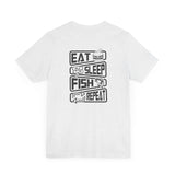 Fishing Enthusiast Unisex Jersey Short Sleeve Tee