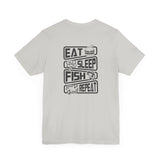 Fishing Enthusiast Unisex Jersey Short Sleeve Tee