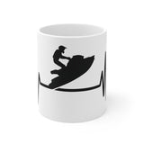 Jet ski Passion Running through my Pulse! Ceramic Mug 11oz