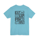 Fishing Enthusiast Unisex Jersey Short Sleeve Tee