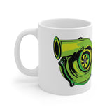 Twin Turbo Ceramic Coffee Mug 11oz