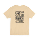 Fishing Enthusiast Unisex Jersey Short Sleeve Tee