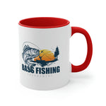 Bass Fishing! Accent Coffee Mug 11oz