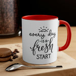 Fresh Start! Accent Coffee Mug 11oz