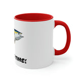 It's Tuna Time! Accent Coffee Mug, 11oz