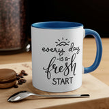 Fresh Start! Accent Coffee Mug 11oz