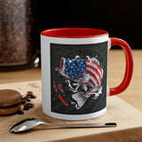 American Bass Fish! Accent Coffee Mug 11oz