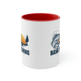 Bass Fishing! Accent Coffee Mug 11oz