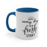 Fresh Start! Accent Coffee Mug 11oz