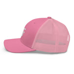 Sexy Pink/ Trucker Cap Embroidered Logo