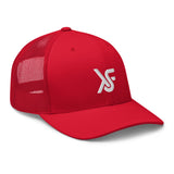 Red/Trucker Cap Embroidered Logo