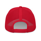 Red/Trucker Cap Embroidered Logo