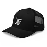 Black/Trucker Cap Embroidered Logo