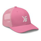 Sexy Pink/ Trucker Cap Embroidered Logo