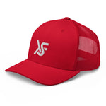 Red/Trucker Cap Embroidered Logo