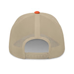 Rustic Orange/Khaki Trucker Cap Embroidered Logo