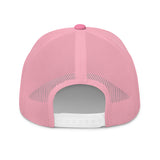 Sexy Pink/ Trucker Cap Embroidered Logo