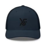 Navy/ Trucker Cap Embroidered Logo