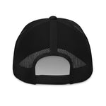 Black/Trucker Cap Embroidered Logo